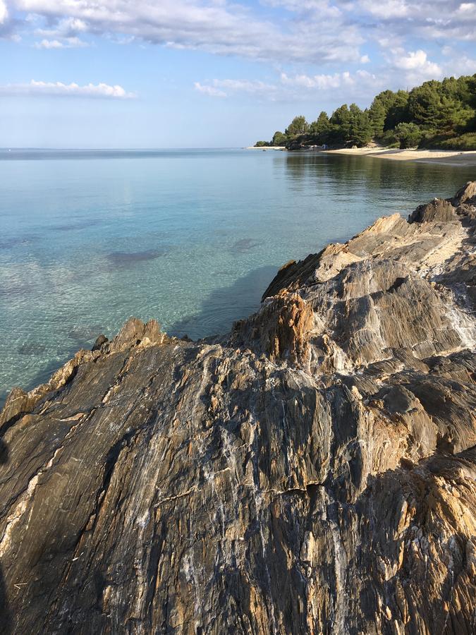 ネオス・マルマラス Akti Alegra In Front The Beachヴィラ エクステリア 写真